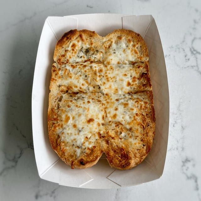 Garlic Bread with cheese.