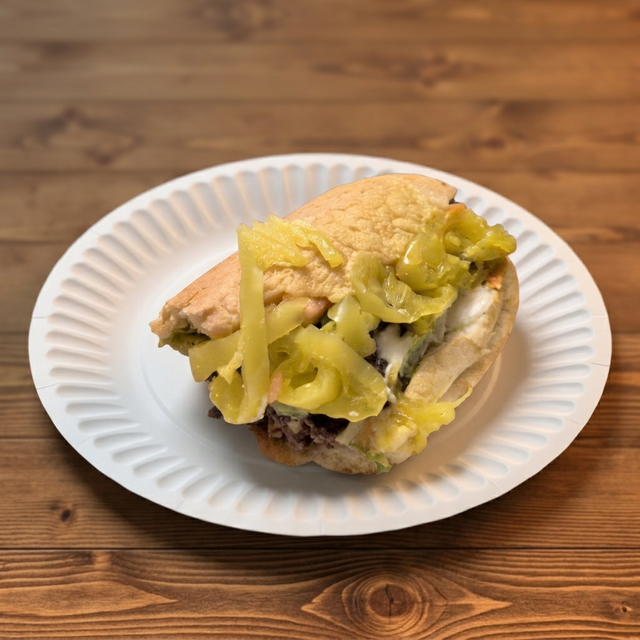 Cheese Burger Sub.